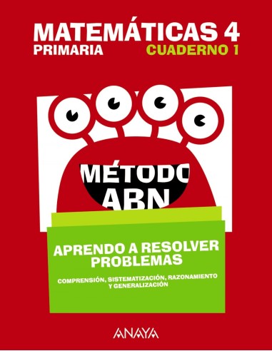 CUADERNO MATEMATICAS ABN 1 4ºPRIMARIA